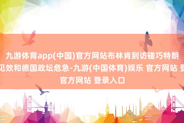 九游体育app(中国)官方网站布林肯到访碰巧特朗普大选见效和德国政坛危急-九游(中国体育)娱乐 官方网站 登录入口