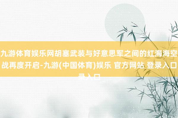九游体育娱乐网胡塞武装与好意思军之间的红海海空战再度开启-九游(中国体育)娱乐 官方网站 登录入口